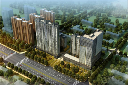 旭景园五楼86平两室精装带高阁楼88万