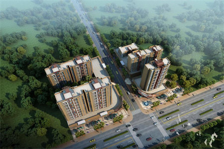 东平南城区江南府邸107平三室两厅一卫中档装修售价82万